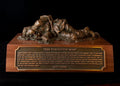 The Forgotten Man (with Base) (Edition of 30) by Scott Rogers | Bronze | Sage Creek Gallery | Front