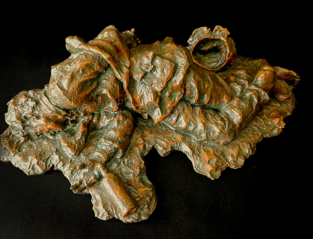 The Forgotten Man (without Base)(Edition of 30) by Scott Rogers | Bronze | Sage Creek Gallery | Close Up 