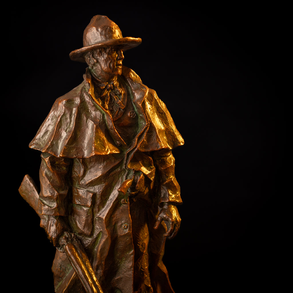 The Law Remembers (Edition of 30) by Scott Rogers | Bronze | Sage Creek Gallery | Close Up