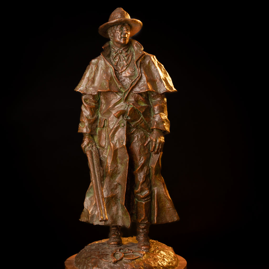 The Law Remembers (Edition of 30) by Scott Rogers | Bronze | Sage Creek Gallery | Front 