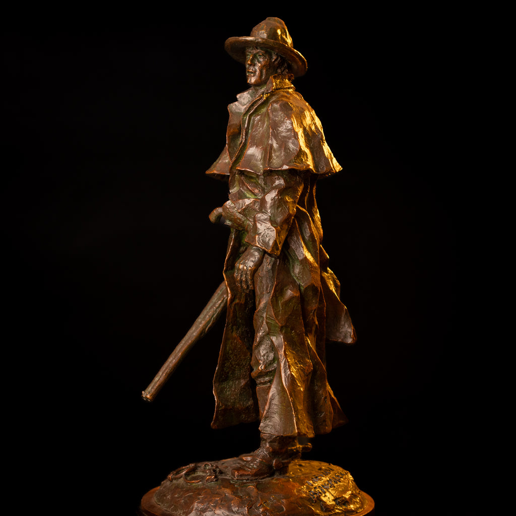 The Law Remembers (Edition of 30) by Scott Rogers | Bronze | Sage Creek Gallery | Side 2
