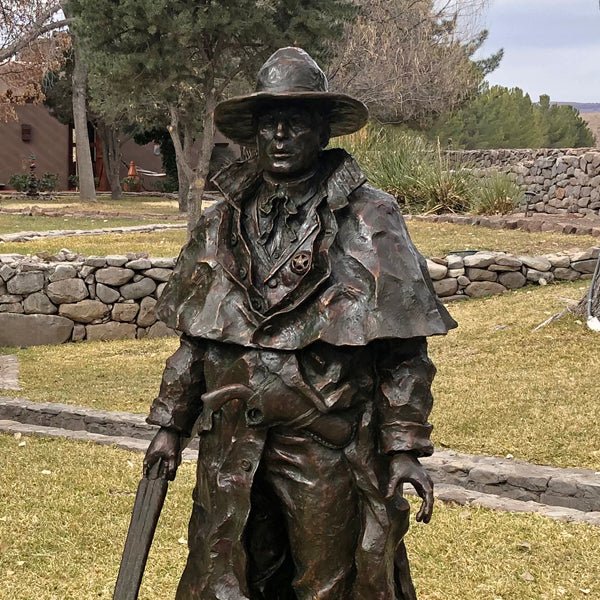 The Law Remembers Monument (Edition of 15) by Scott Rogers | Bronze | Sage Creek Gallery | Close Up