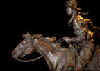 The Pony Express (Edition of 30) by Scott Rogers | Bronze | Sage Creek Gallery | Close Up