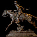 The Pony Express (Edition of 30) by Scott Rogers | Bronze | Sage Creek Gallery | Side 1