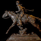 The Pony Express (Edition of 30) by Scott Rogers | Bronze | Sage Creek Gallery | Side 1