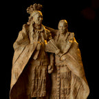 The Wedding Blanket (Edition of 30) by Scott Rogers | Bronze | Sage Creek Gallery | Front 1