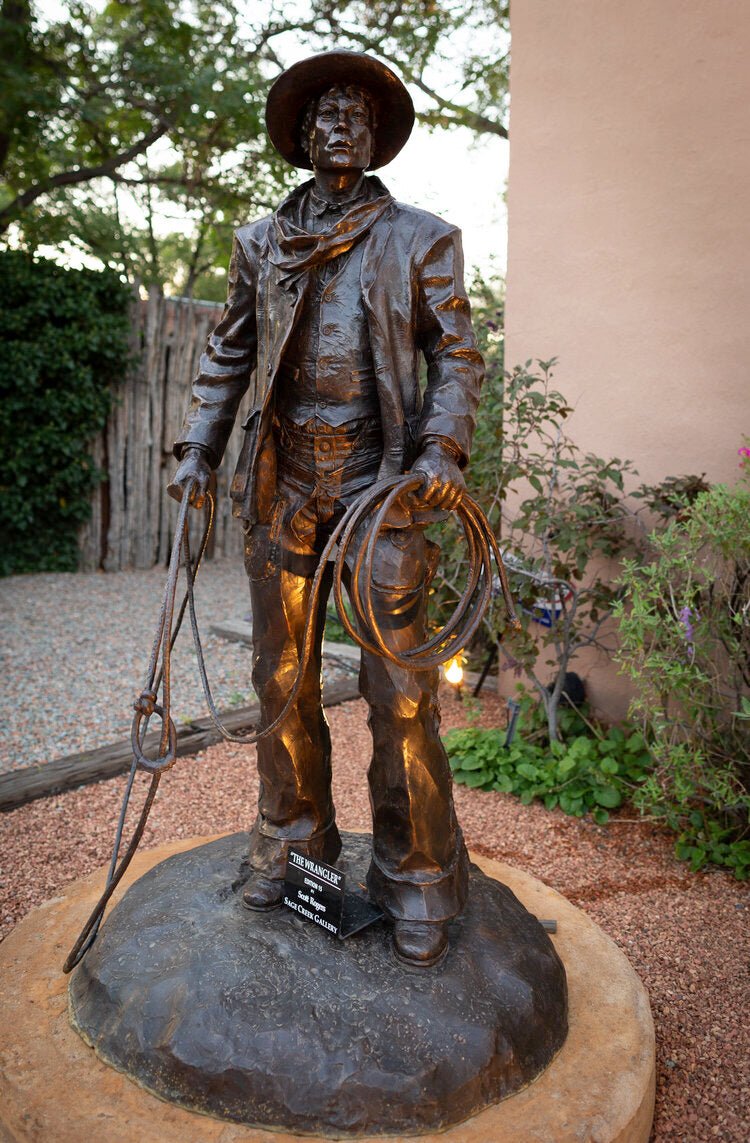 The Wrangler (Edition of 15) by Scott Rogers | Bronze | Sage Creek Gallery | Front 1