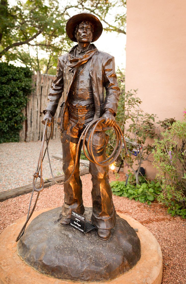 The Wrangler (Edition of 15) by Scott Rogers | Bronze | Sage Creek Gallery | Front 2