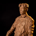Towne Ball~ Circa 1890 (Edition of 30) by Scott Rogers | Bronze | Sage Creek Gallery | Close Up 2