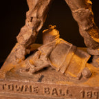 Towne Ball~ Circa 1890 (Edition of 30) by Scott Rogers | Bronze | Sage Creek Gallery | Close Up 3