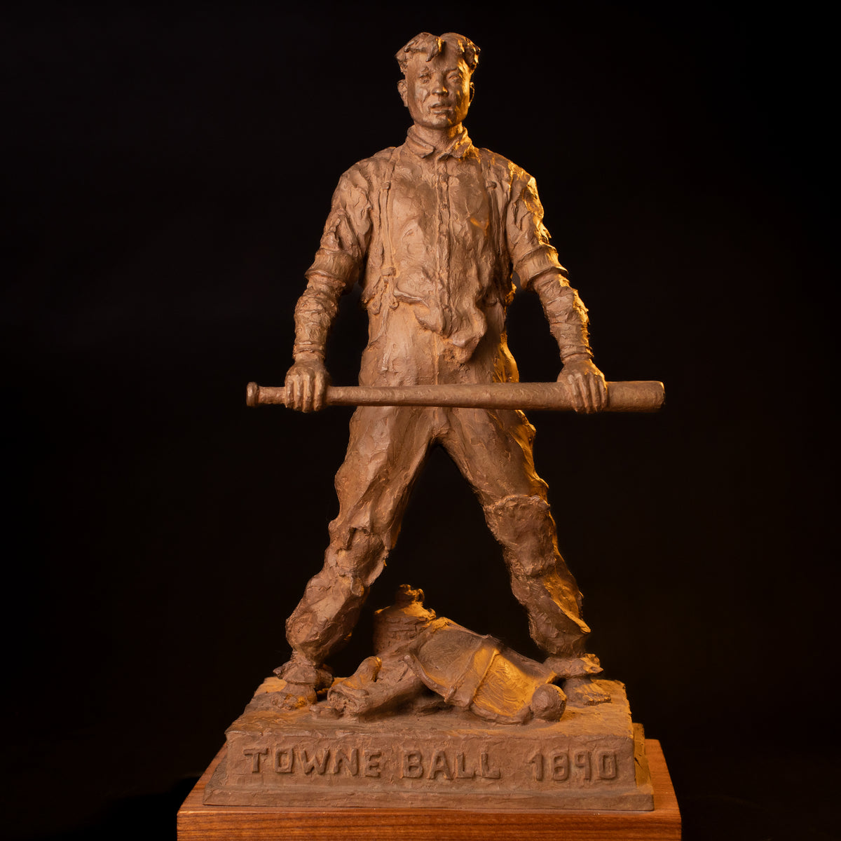 Towne Ball~ Circa 1890 (Edition of 30) by Scott Rogers | Bronze | Sage Creek Gallery | Front 1