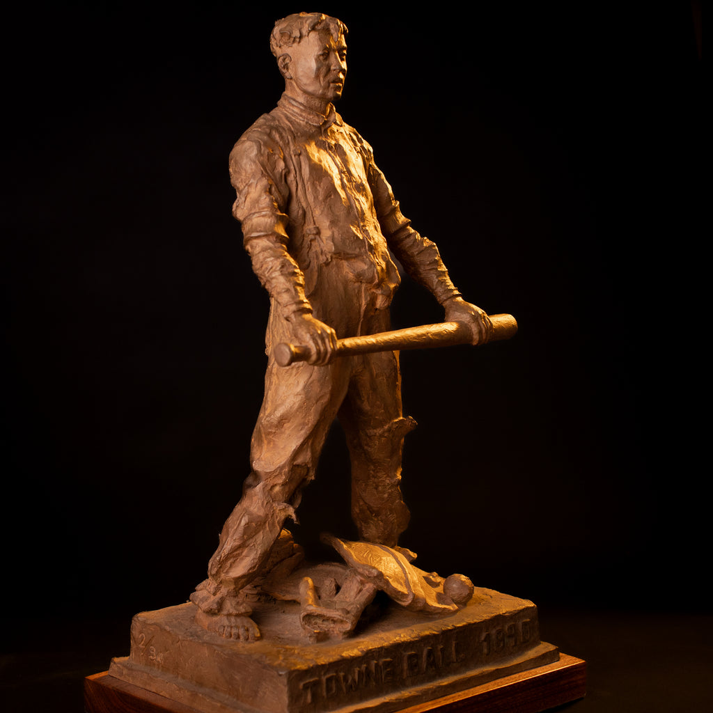 Towne Ball~ Circa 1890 (Edition of 30) by Scott Rogers | Bronze | Sage Creek Gallery | Side