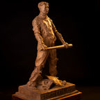 Towne Ball~ Circa 1890 (Edition of 30) by Scott Rogers | Bronze | Sage Creek Gallery | Side