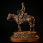 Trail Boss Maquette (Edition of 30) by Scott Rogers | Bronze | Sage Creek Gallery | Side 3