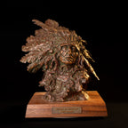 Winds of Wisdom (Edition of 30) by Scott Rogers | Bronze | Sage Creek Gallery | Front