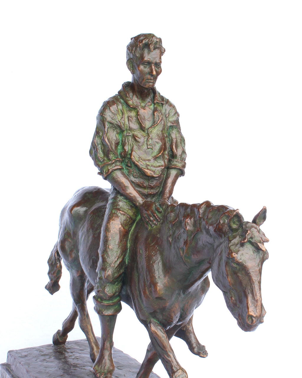 Young Lincoln (Edition of 30) by Scott Rogers | Bronze | Sage Creek Gallery | Close Up 1