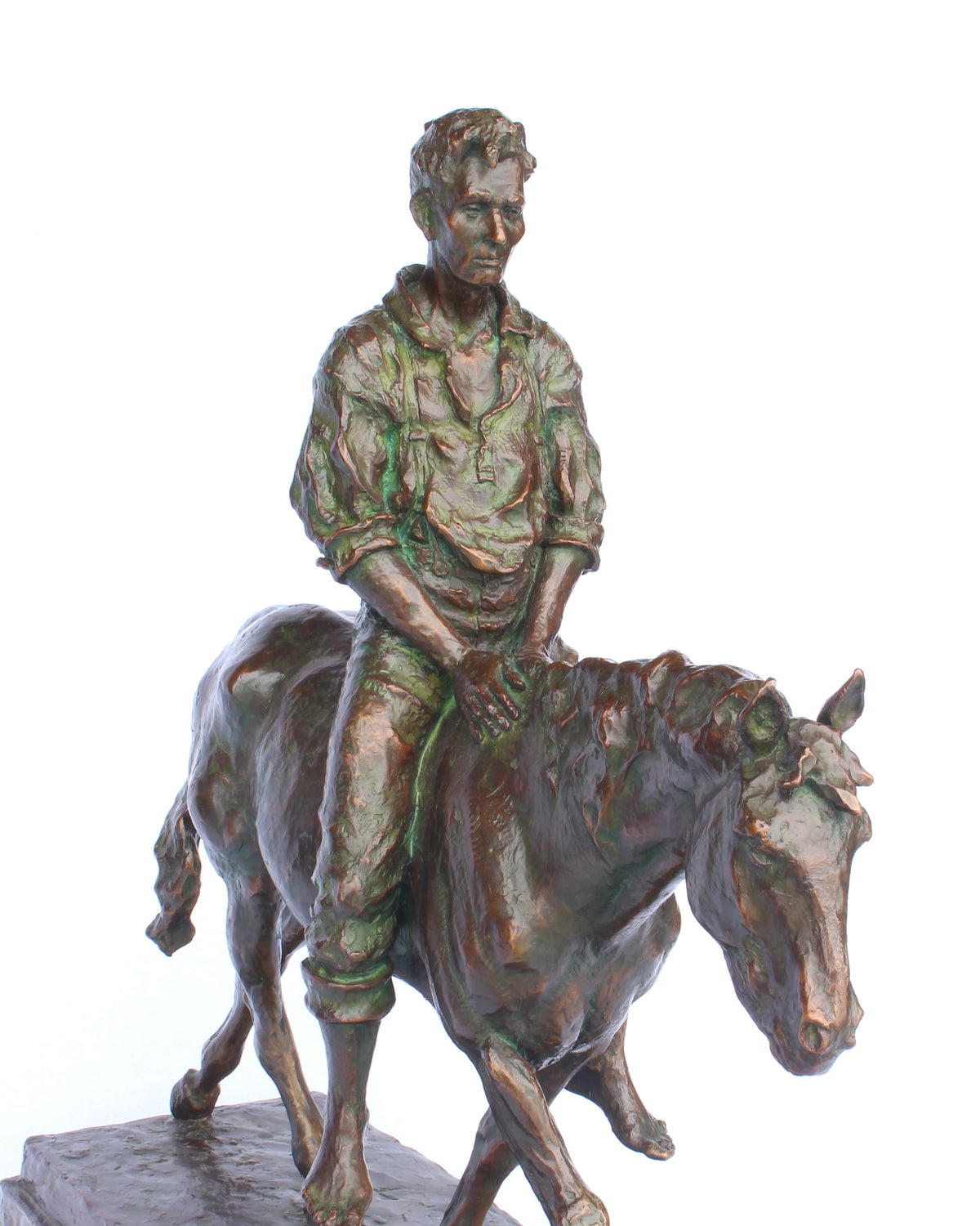 Young Lincoln (Edition of 30) by Scott Rogers | Bronze | Sage Creek Gallery | Close Up 1