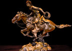 Hightailin' (Edition of 30) by Scott Rogers | Bronze | Sage Creek Gallery | Image 3