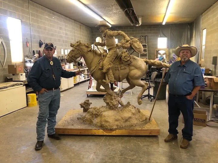 Hightailin' (Edition of 30) by Scott Rogers | Bronze | Sage Creek Gallery | Image 4