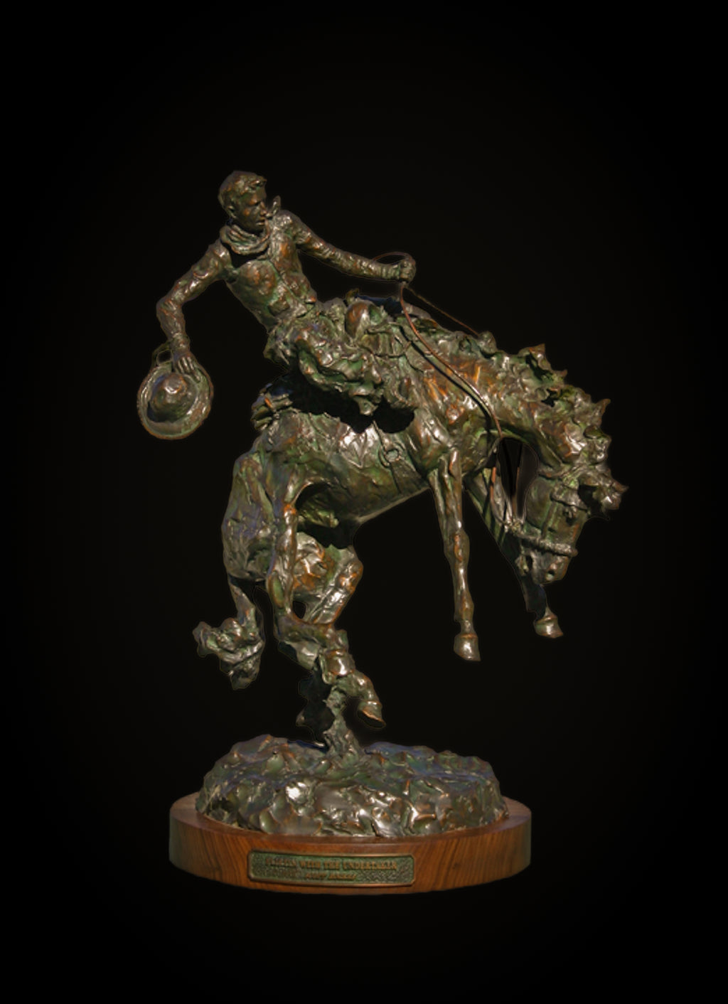 Flirtin' with the Undertaker (Edition of 30) by Scott Rogers | Bronze | Sage Creek Gallery | Image 1