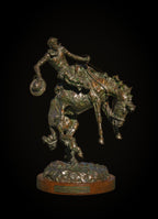 Flirtin' with the Undertaker (Edition of 30) by Scott Rogers | Bronze | Sage Creek Gallery | Image 1
