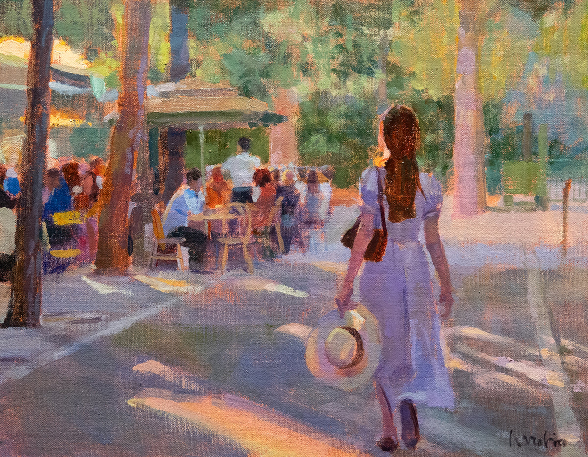 Summer Shade | Charles Iarrobino | Oil | Sage Creek Gallery