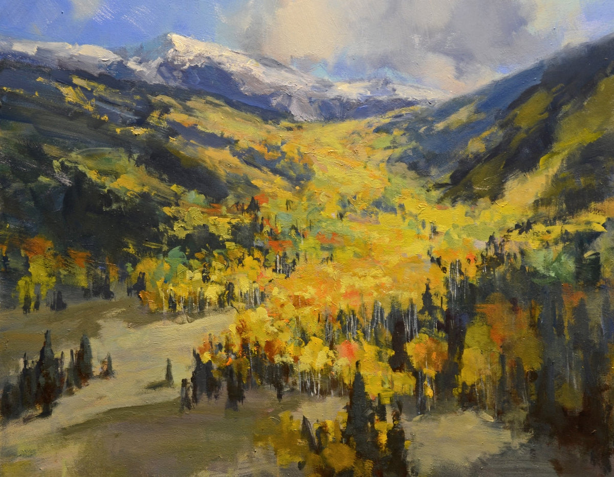 Chama's Golden Quilt | Mike Wise | Oil | Sage Creek Gallery