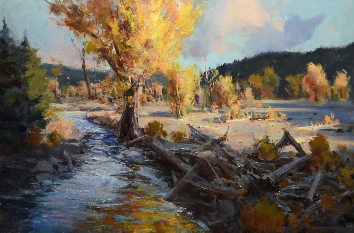 Autumn River | Mike Wise | Oil | Sage Creek Gallery