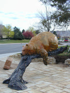 Bear Pause (Monument) (Edition of 27) by Walt Horton | Bronze | Sage Creek Gallery | Side