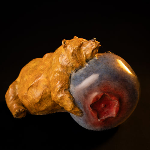 Berry Dreams (Edition of 150) by Walt Horton | Bronze | Sage Creek Gallery | Side