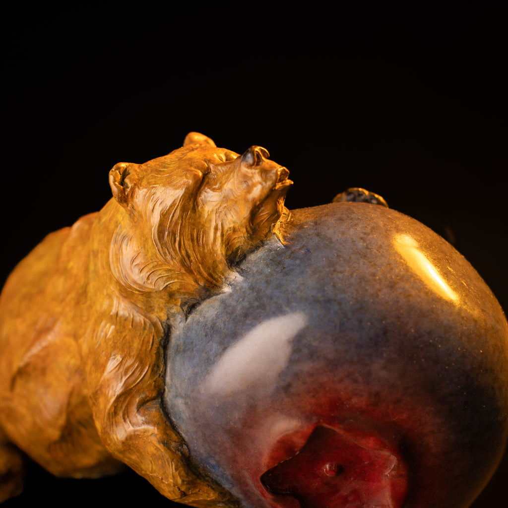 Berry Dreams (Edition of 150) by Walt Horton | Bronze | Sage Creek Gallery | Closeup