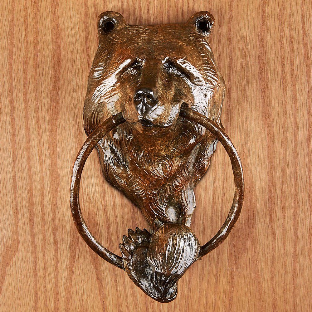 Door Knocker (Edition of 150) by Walt Horton | Bronze | Sage Creek Gallery | Front 2