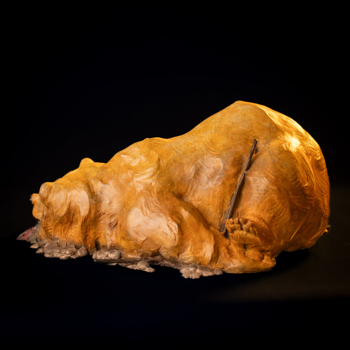 Easy Catch (Edition of 150) by Walt Horton | Bronze | Sage Creek Gallery | Side