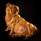 Hamstretch (Edition of 100) by Walt Horton | Bronze | Sage Creek Gallery | Side 2