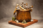 Mice'estroni (Edition of 120) by Walt Horton | Bronze | Sage Creek Gallery | Side 5