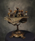 Micetro (Tabletop) (Edition of 120) by Walt Horton | Bronze | Sage Creek Gallery | Back