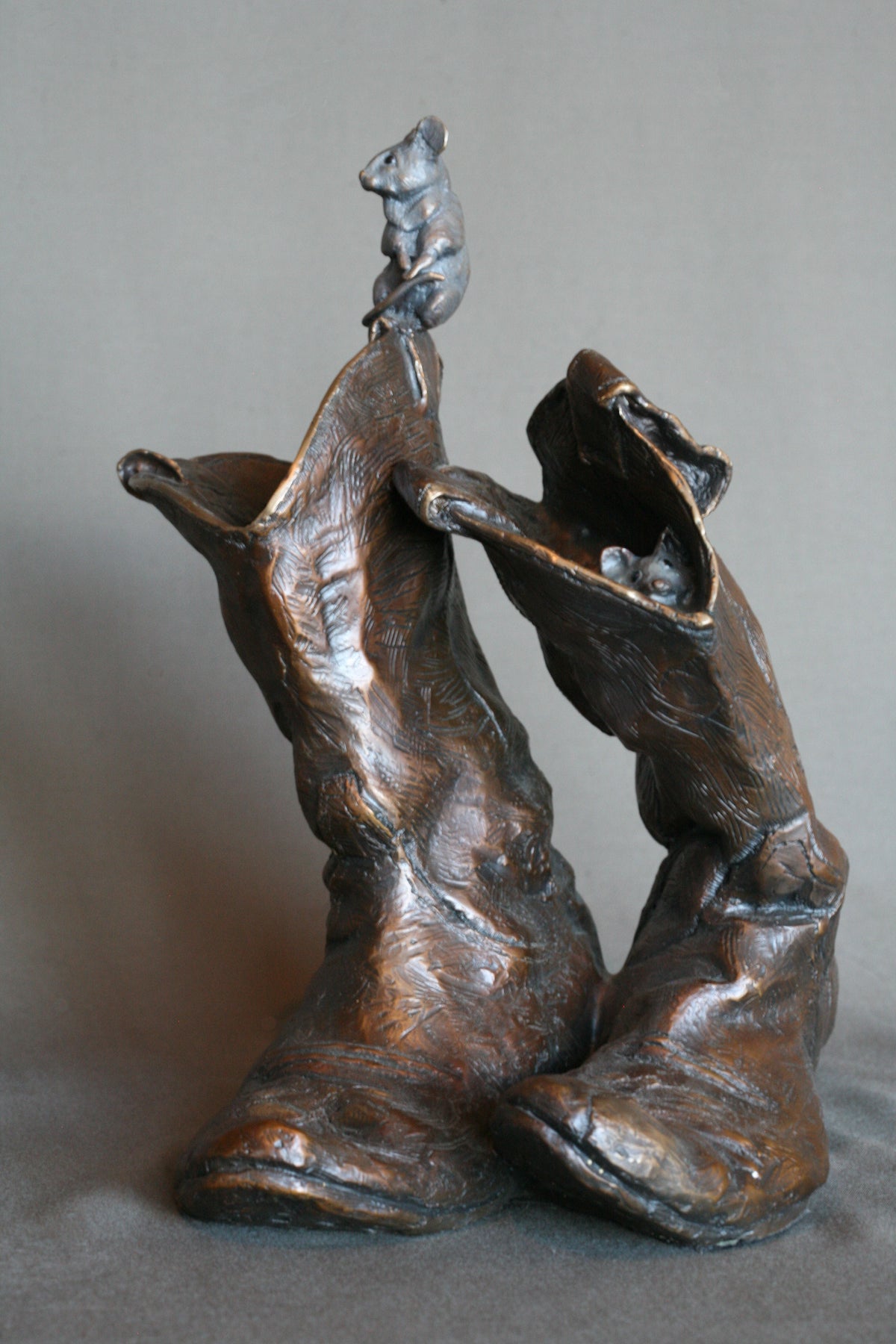 No Vacancy`(Edition of 100) by Walt Horton | Bronze | Sage Creek Gallery | Front 2