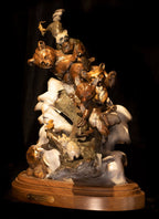 No Vacancy`(Edition of 100) by Walt Horton | Bronze | Sage Creek Gallery | Side