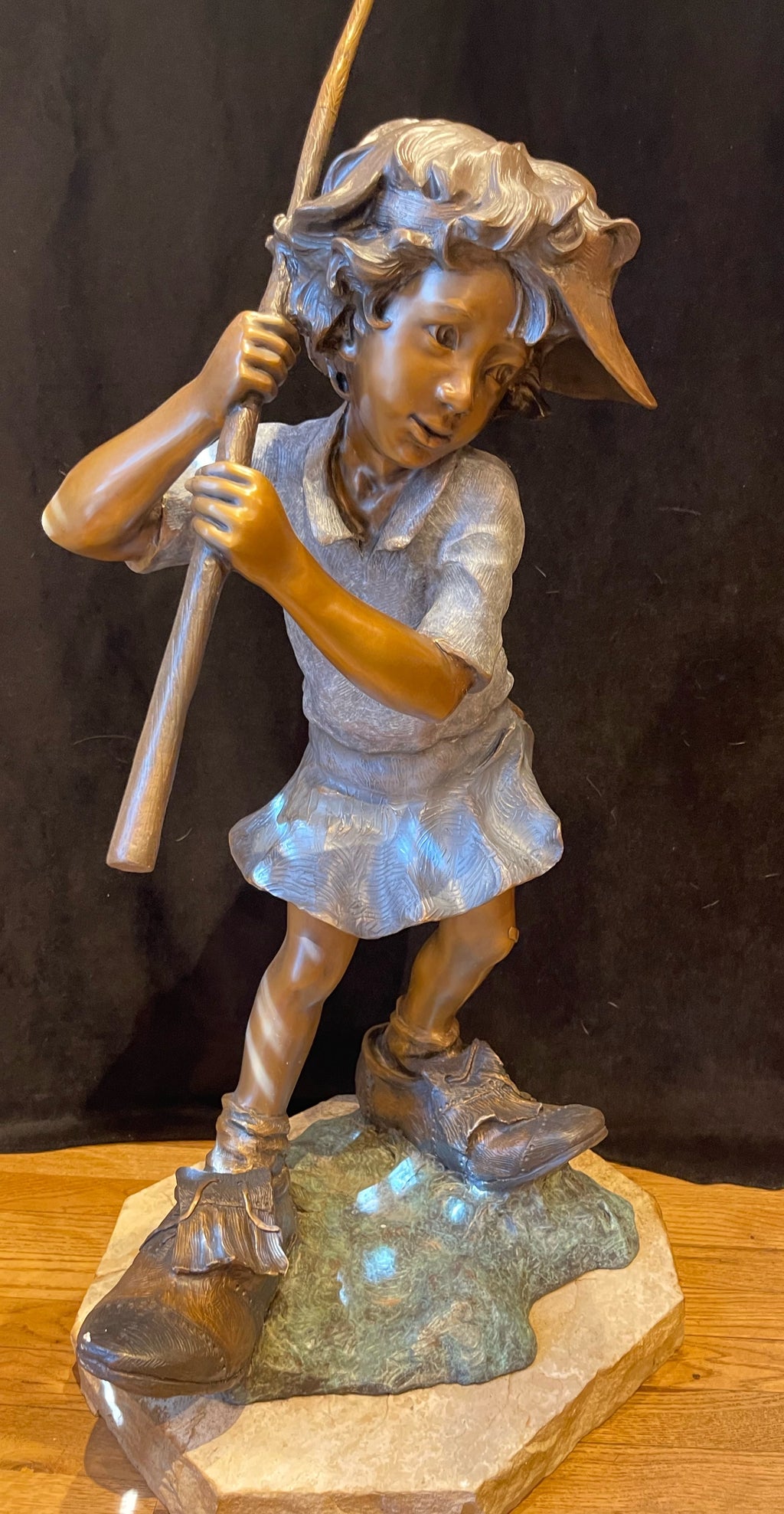 Puttin' Along (Edition of 50) by Walt Horton | Bronze | Sage Creek Gallery | Closeup