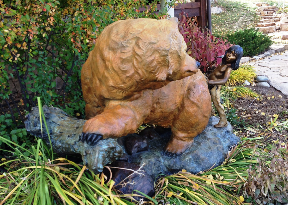Redemption (Garden Size) (Edition of 35) by Walt Horton | Bronze | Sage Creek Gallery | Front