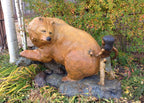 Redemption (Garden Size) (Edition of 35) by Walt Horton | Bronze | Sage Creek Gallery | Side Back