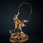 Smoked Trout (Edition of 150) by Walt Horton | Bronze | Sage Creek Gallery | Back 