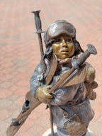 Walt Horton | Snow Bunny | Edition of 50 | Sage Creek Gallery | Closeup