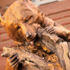 Sweet Tooth (Garden Sized) (Edition of 35) by Walt Horton | Bronze | Sage Creek Gallery | Close Up 1