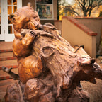 Sweet Tooth (Garden Sized) (Edition of 35) by Walt Horton | Bronze | Sage Creek Gallery | Side 1