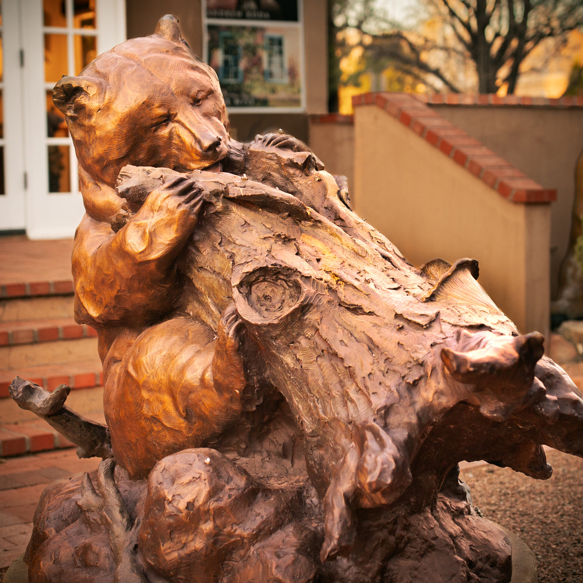Sweet Tooth (Garden Sized) (Edition of 35) by Walt Horton | Bronze | Sage Creek Gallery | Side 1