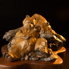 Two Pooped (Edition of 100) by Walt Horton | Bronze | Sage Creek Gallery | Close Up 2
