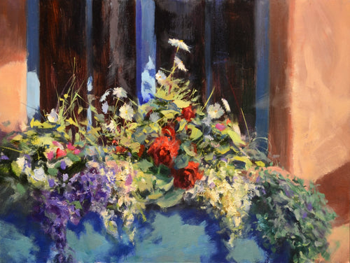 Canyon Road Bouquet | Mike Wise | Oil | Sage Creek Gallery