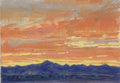 Closing of the Day | Cecilia Robertson | Gouache | Sage Creek Gallery